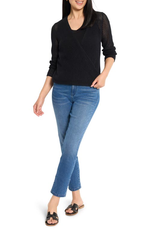 Nic + Zoe Nic+zoe Mesh Cocoon Cardigan