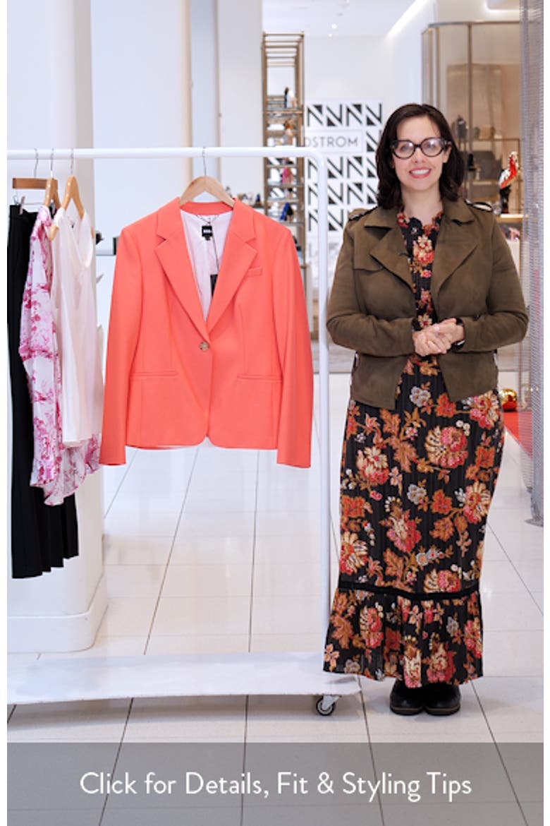 Jia One-Button Blazer video