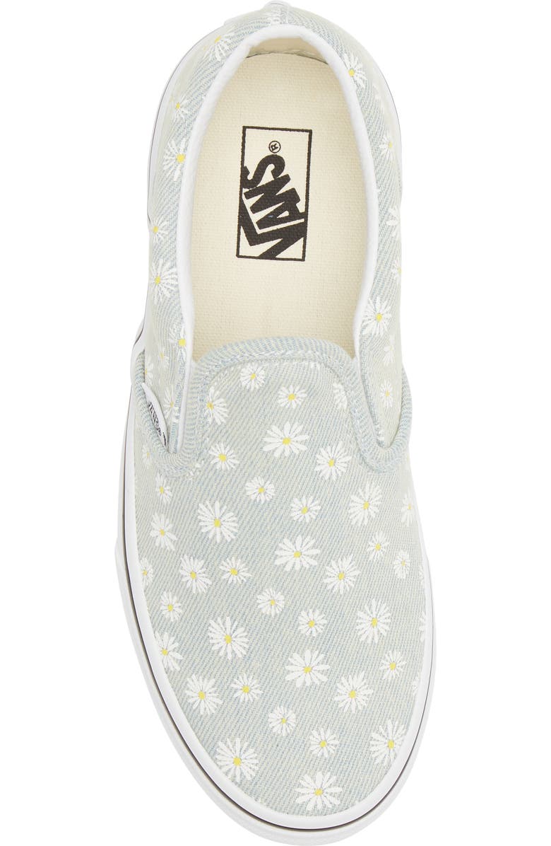 Vans Kids' Daisy Classic Slip-On Shoe, Alternate, color,