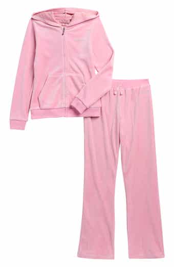 Kids' Velour Hoodie & Sweatpants Set