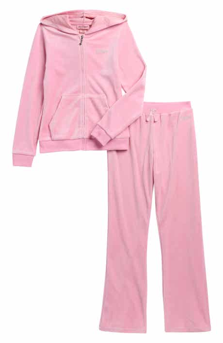 Kids' Velour Hoodie & Sweatpants Set