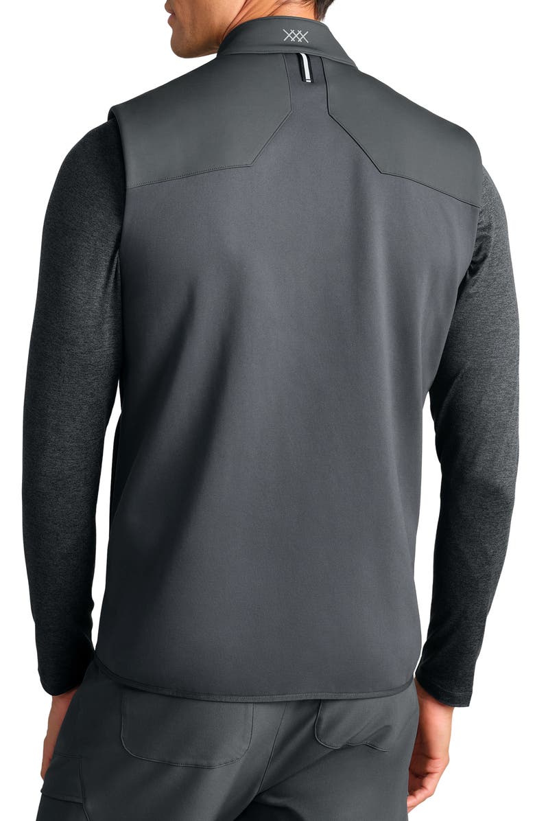 Rhone True North Water Repellent Vest, Alternate, color, Pine Gray