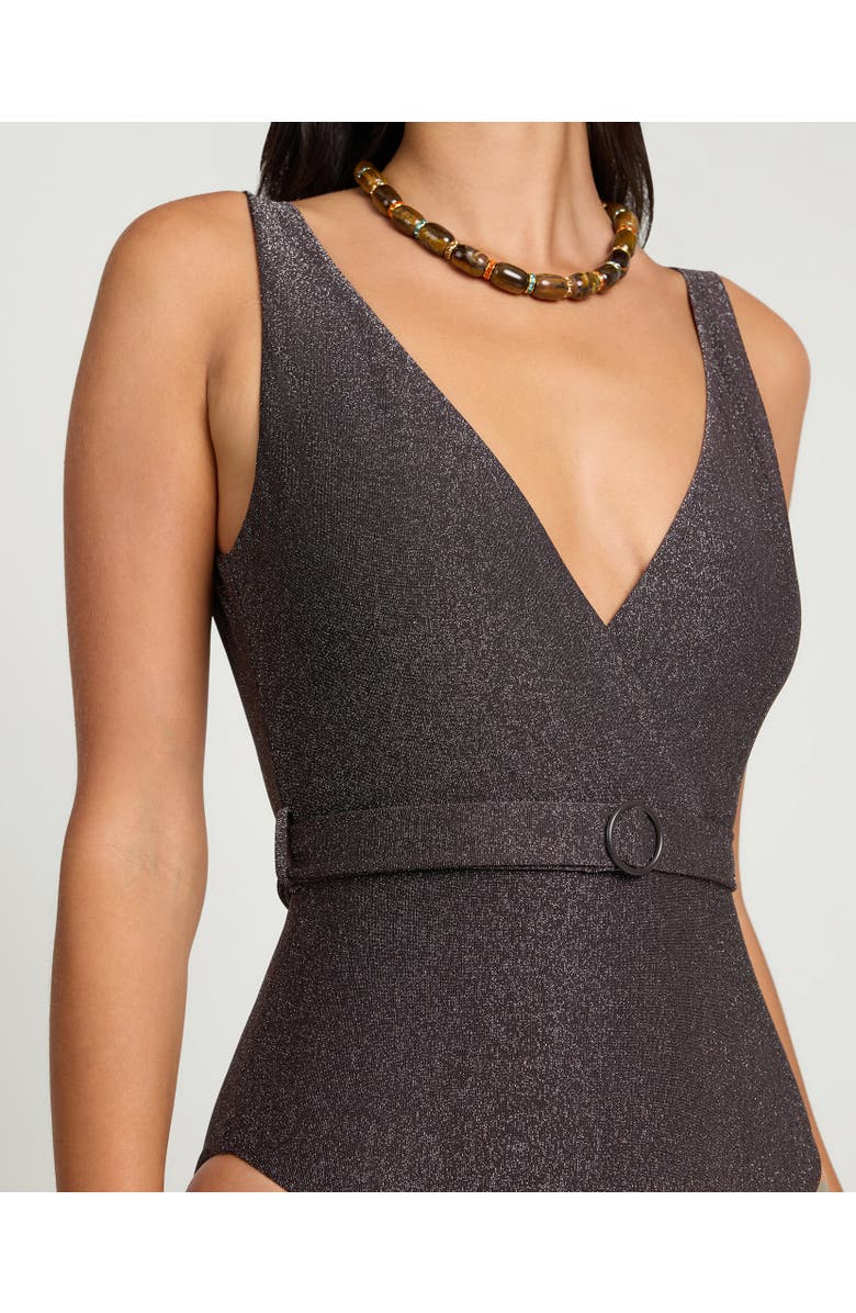 Onia Michelle One Piece, Alternate, color, Espresso