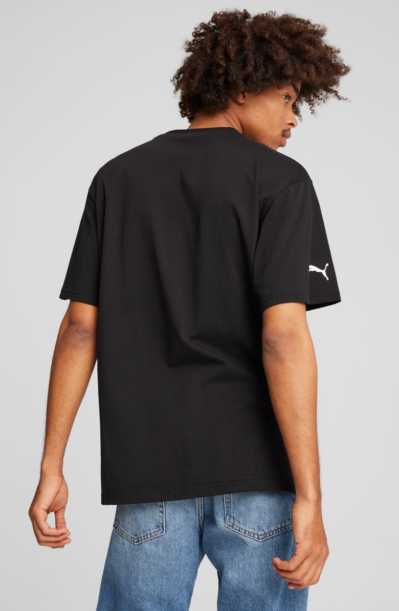 PUMA x F1 Logo Graphic T-Shirt, Alternate, color, Puma Black