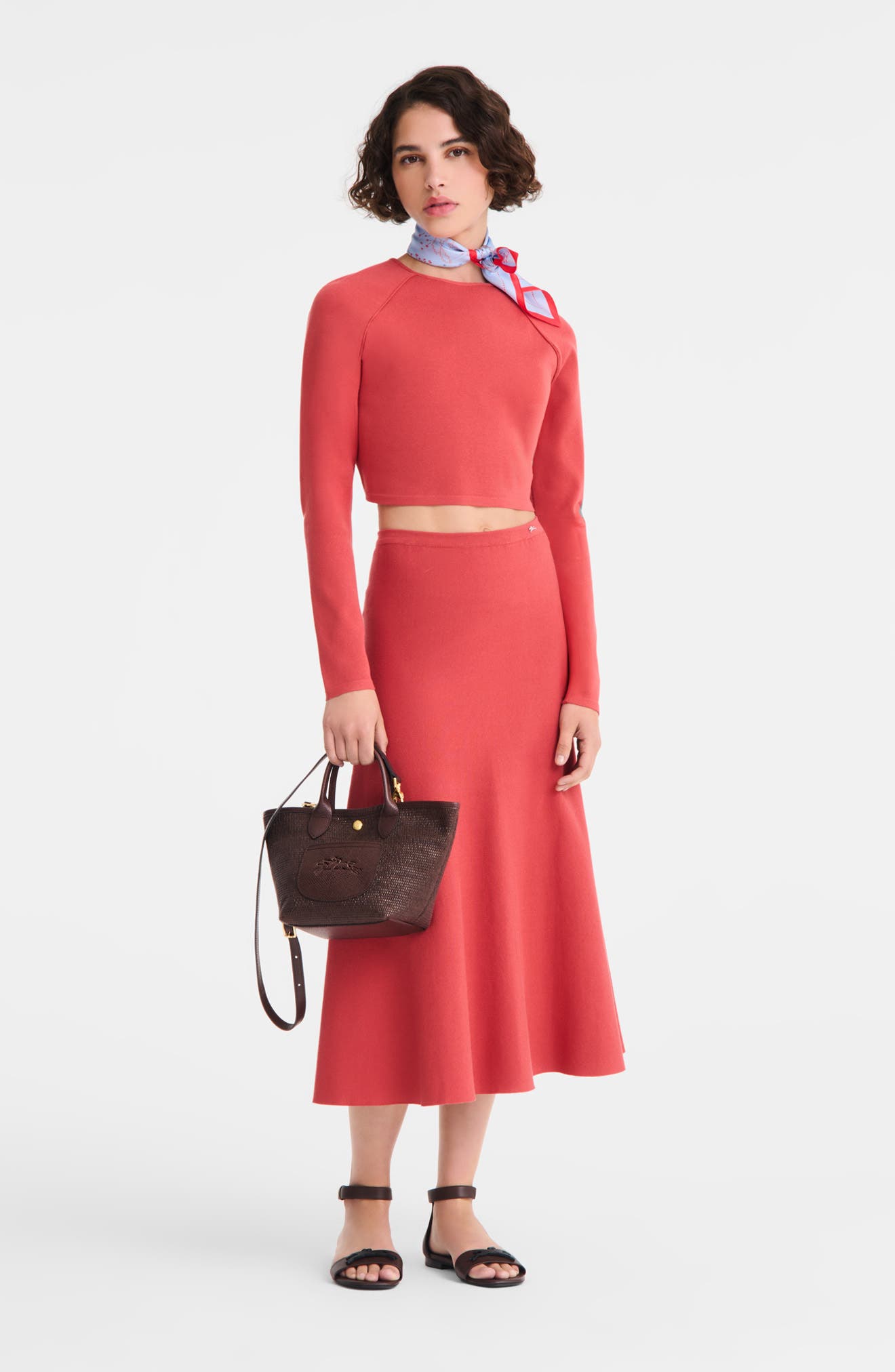 Le Pliage Panier XS Top Handle Bag, Alternate, color, MOCHA