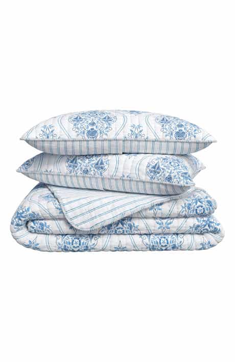 3-Piece Nautical Medallion Quilt Set