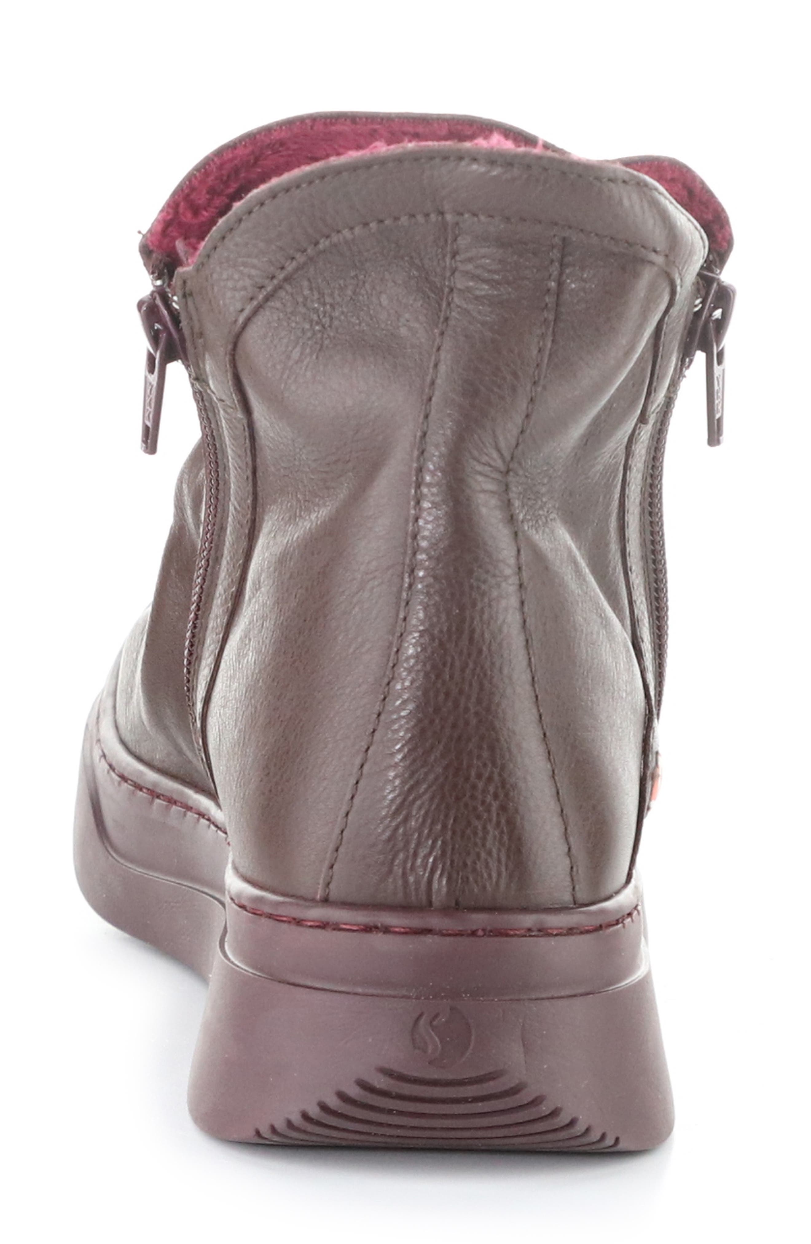 Abil Platform Wedge Bootie, Alternate, color, WINE