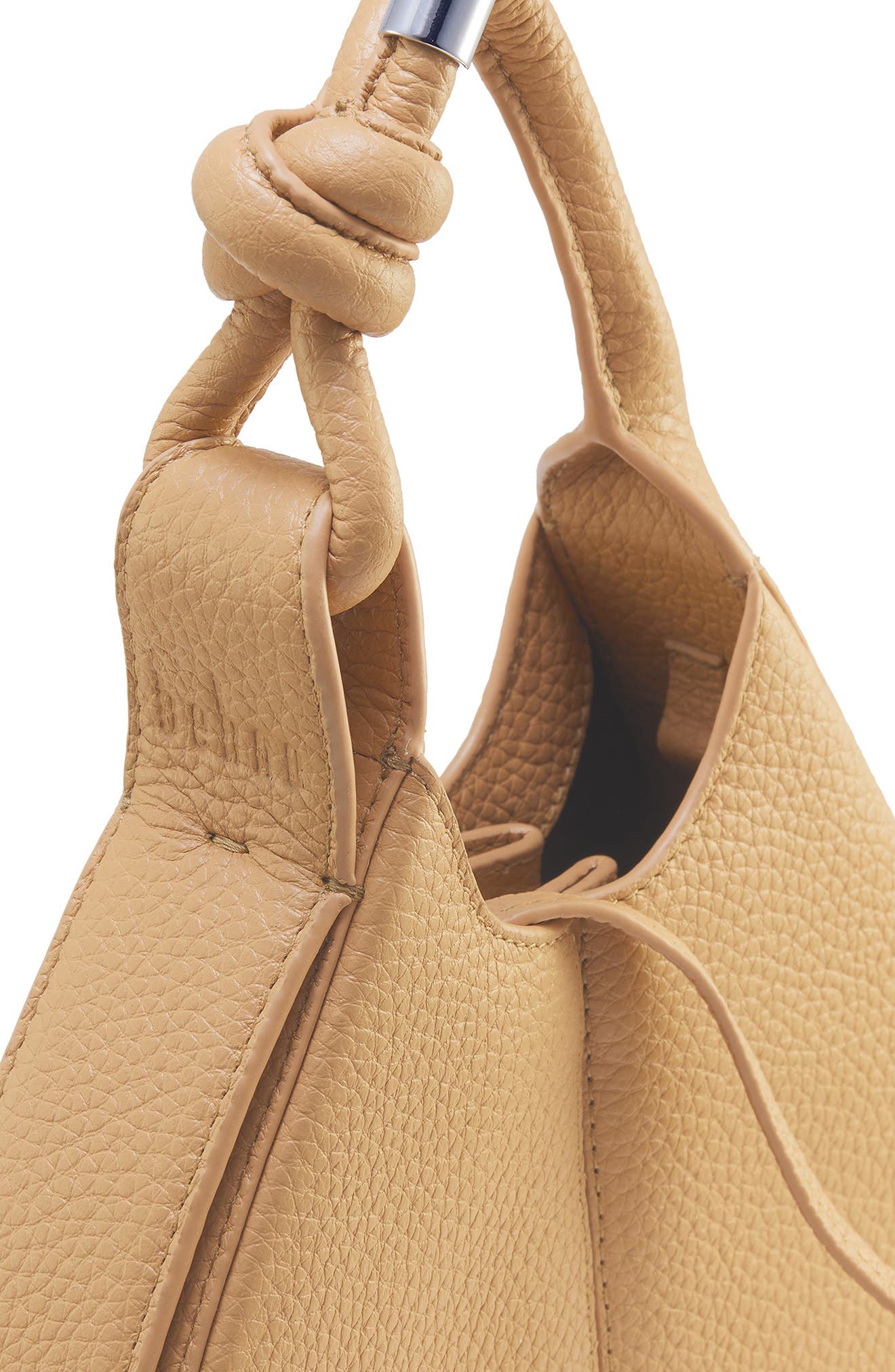 Mini Ina Inverted Pleat Crossbody Bag, Alternate, color, BISQUE