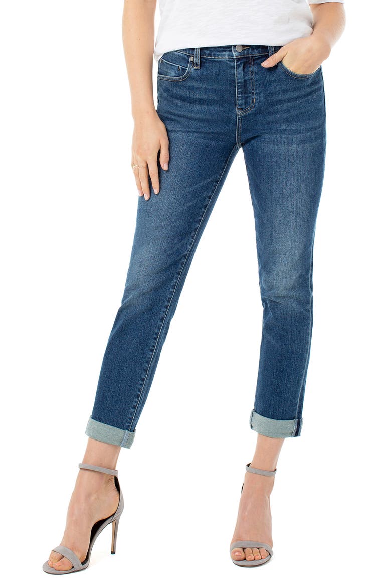 Marley Girlfriend Jeans, Main, color, VISTA