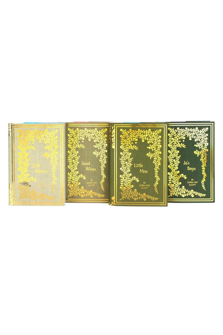 Little Women Spring Green Limited Edition Book Set, Alternate, color, Green and Gold Foil