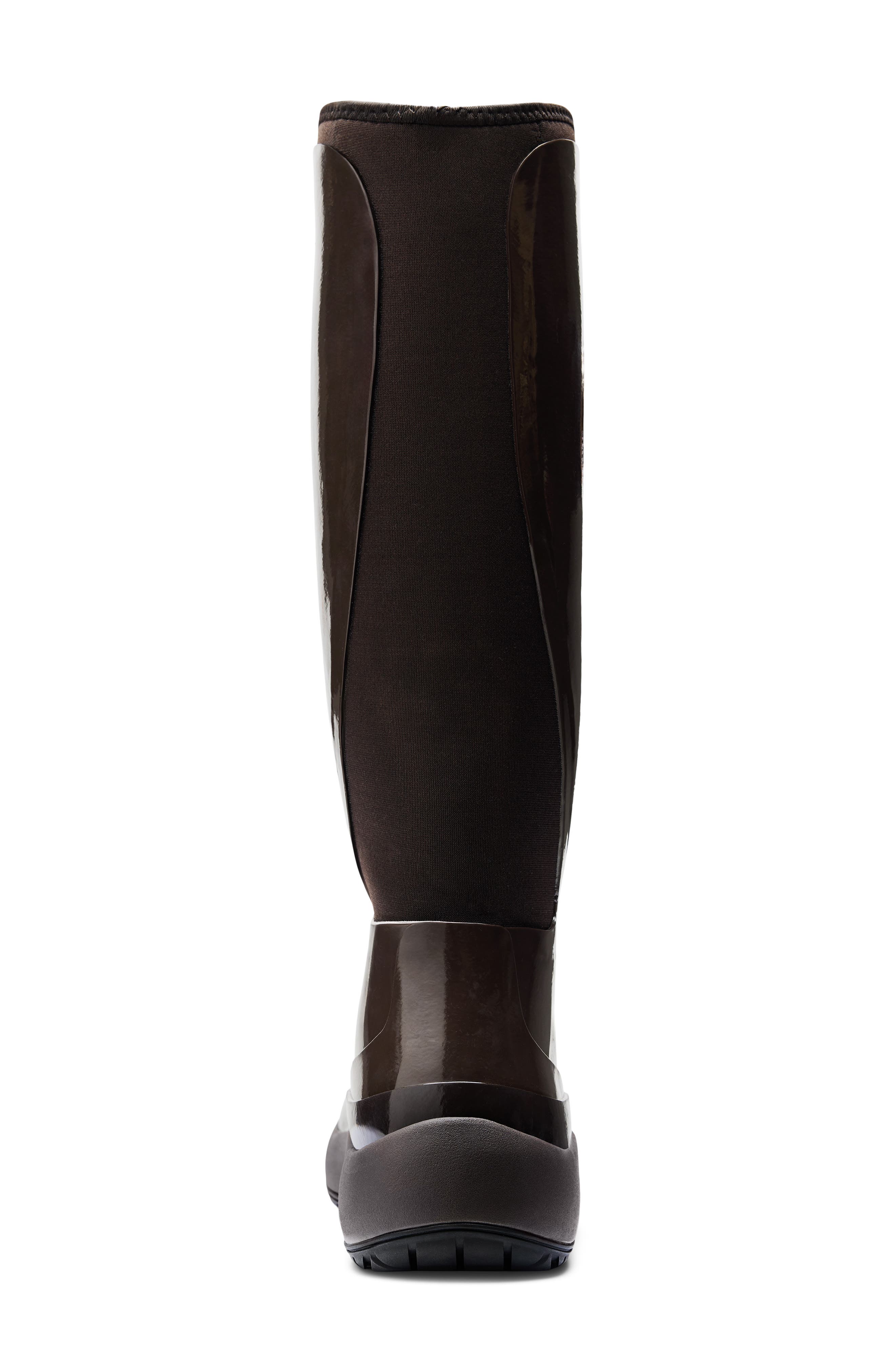 The Dry High Waterproof Rain Boot, Alternate, color, BARK GLOSS