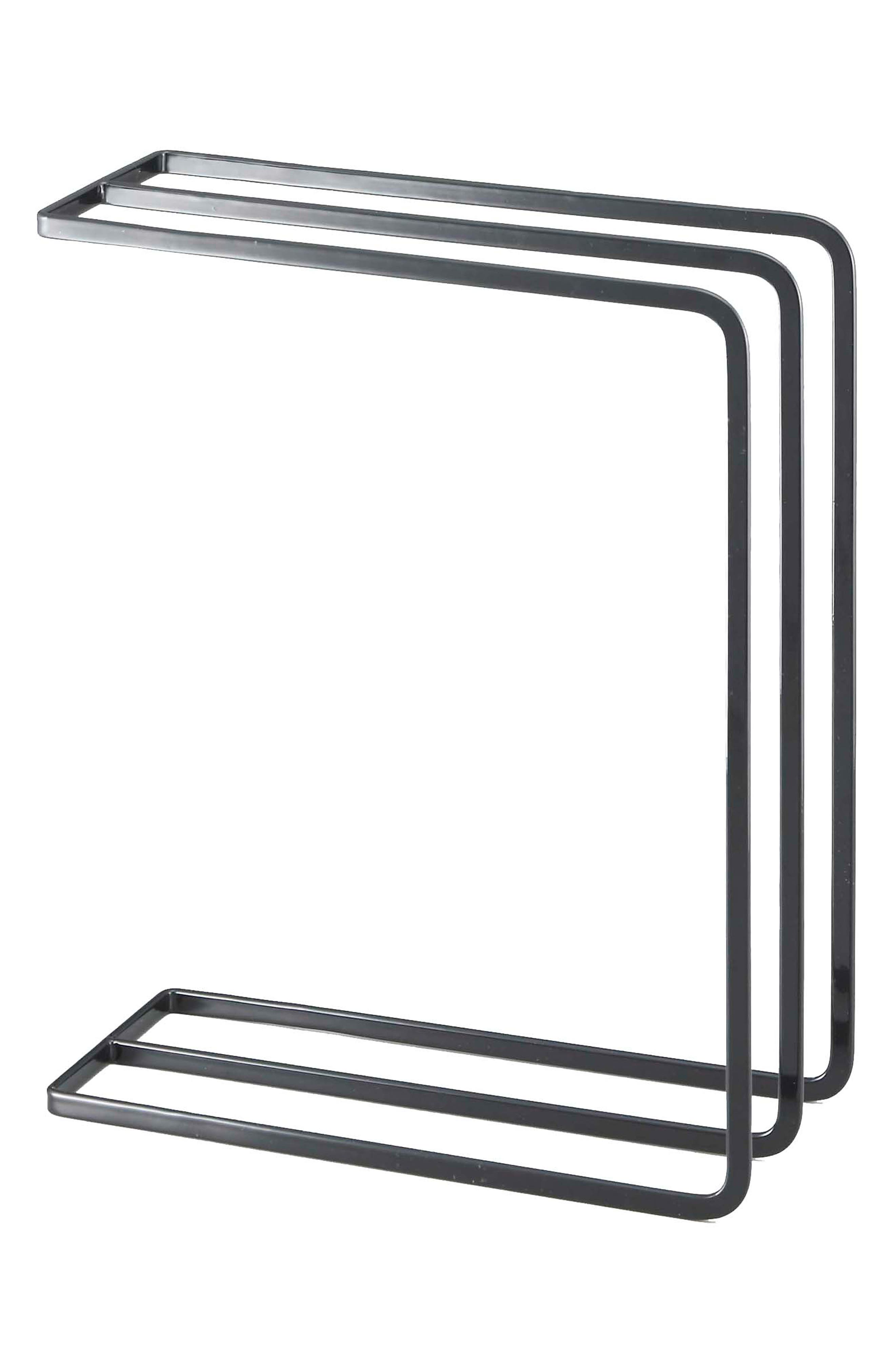 Yamazaki Dish Towel Hanger In Black