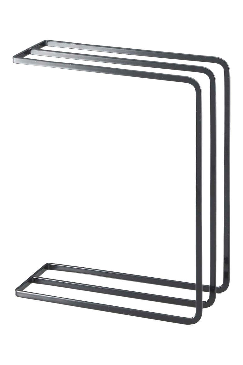 Dish Towel Hanger, Main, color, BLACK