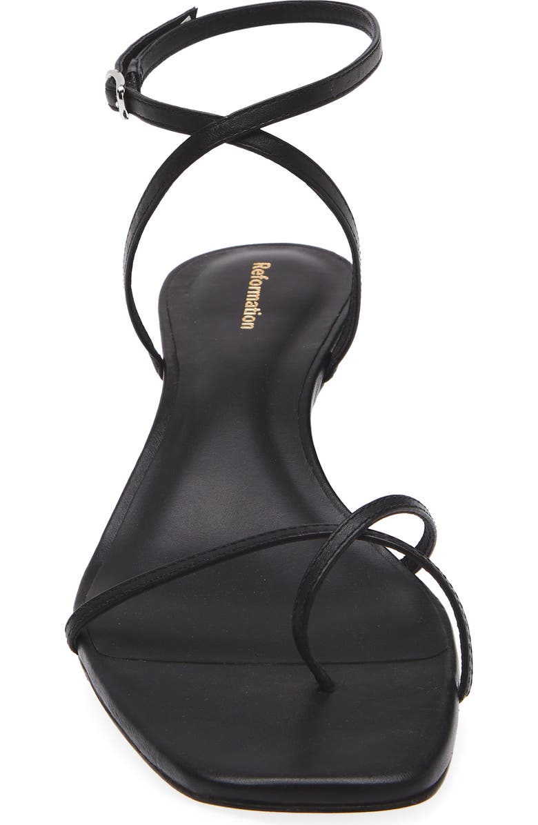 Reformation Georgia Kitten Heel Sandal, Alternate, color,