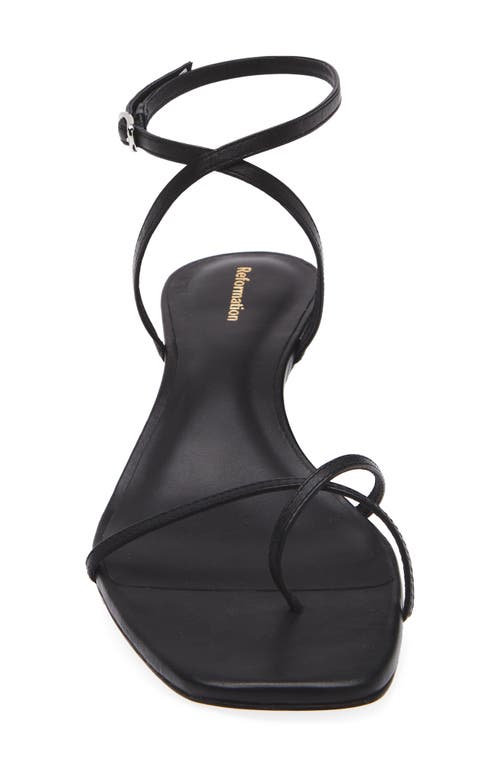 Reformation Georgia Kitten Heel Sandal