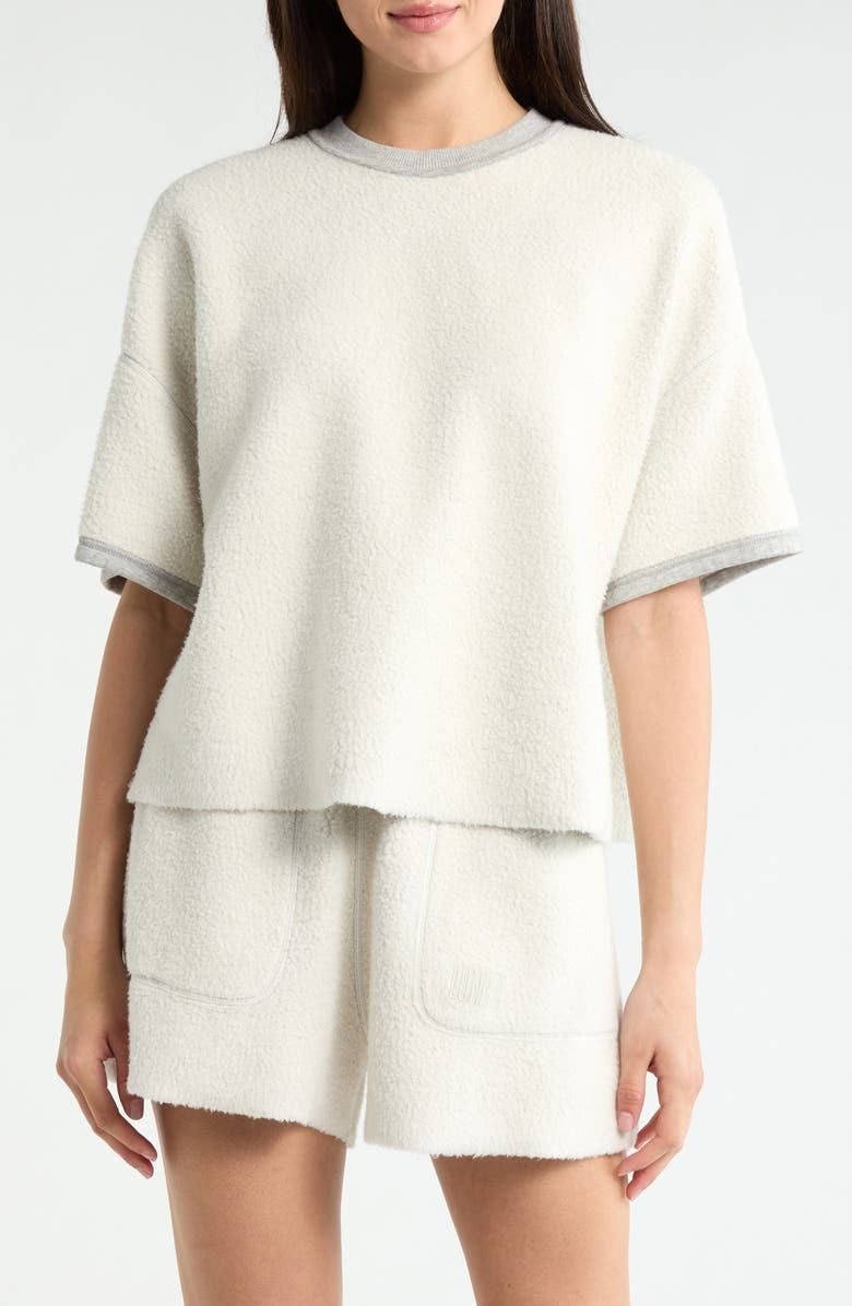 Lunya Silksweats Reversible Top, Alternate, color, 