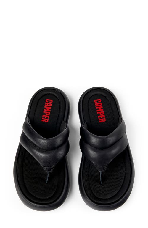Camper Flota Flip-flop In Black