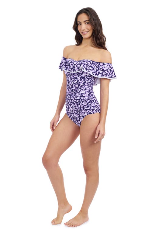 PROFILE BY GOTTEX PROFILE BY GOTTEX JULIETTE OFF-SHOULDER RUFFLE TANKINI