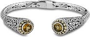 SAMUEL B. Tipped Two-Tone Bangle