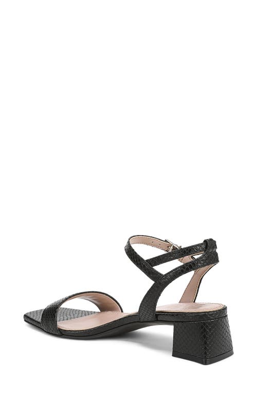 Naturalizer Hana Ankle Strap Sandal In Black