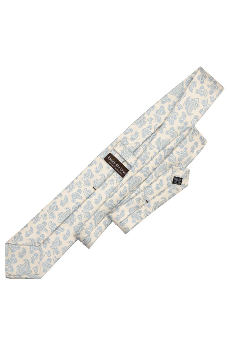 Colombo - Silk Jacquard Tie for Men, Alternate, color, Sky Blue