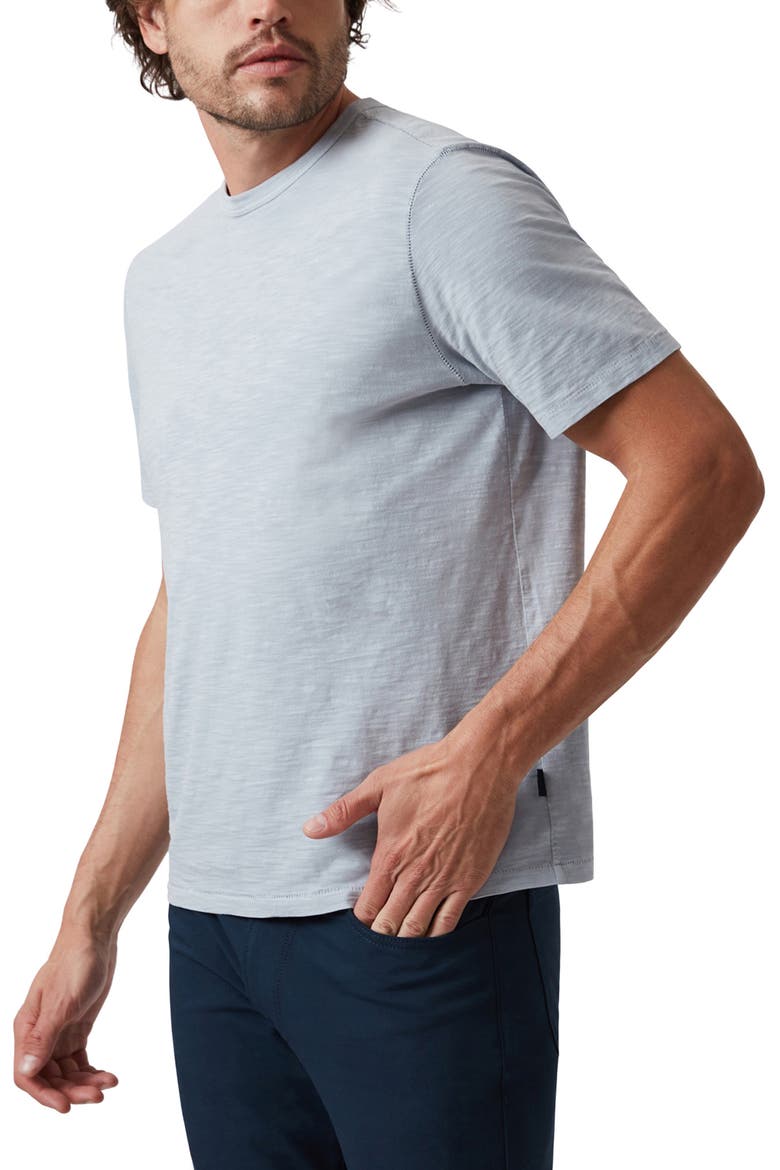 Slub Cotton T-Shirt, Alternate, color, BLUE FOG