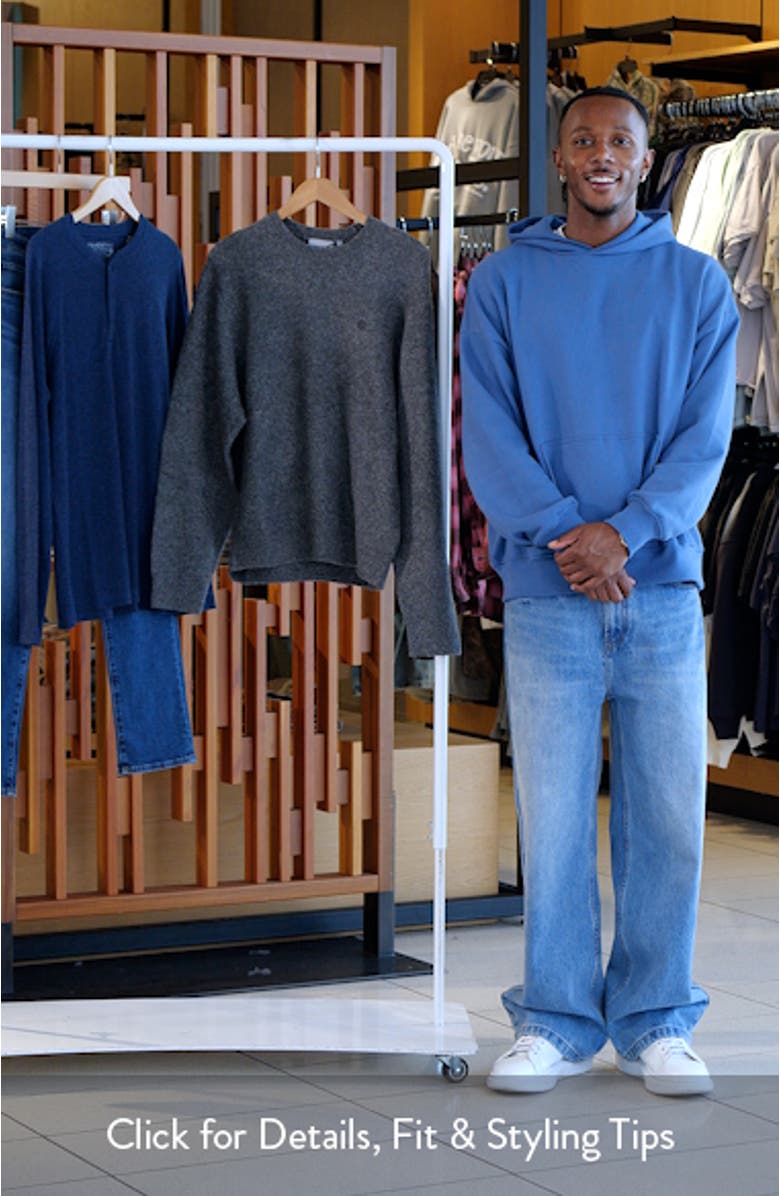 Curtis Heathered Crewneck Sweater, sales video thumbnail