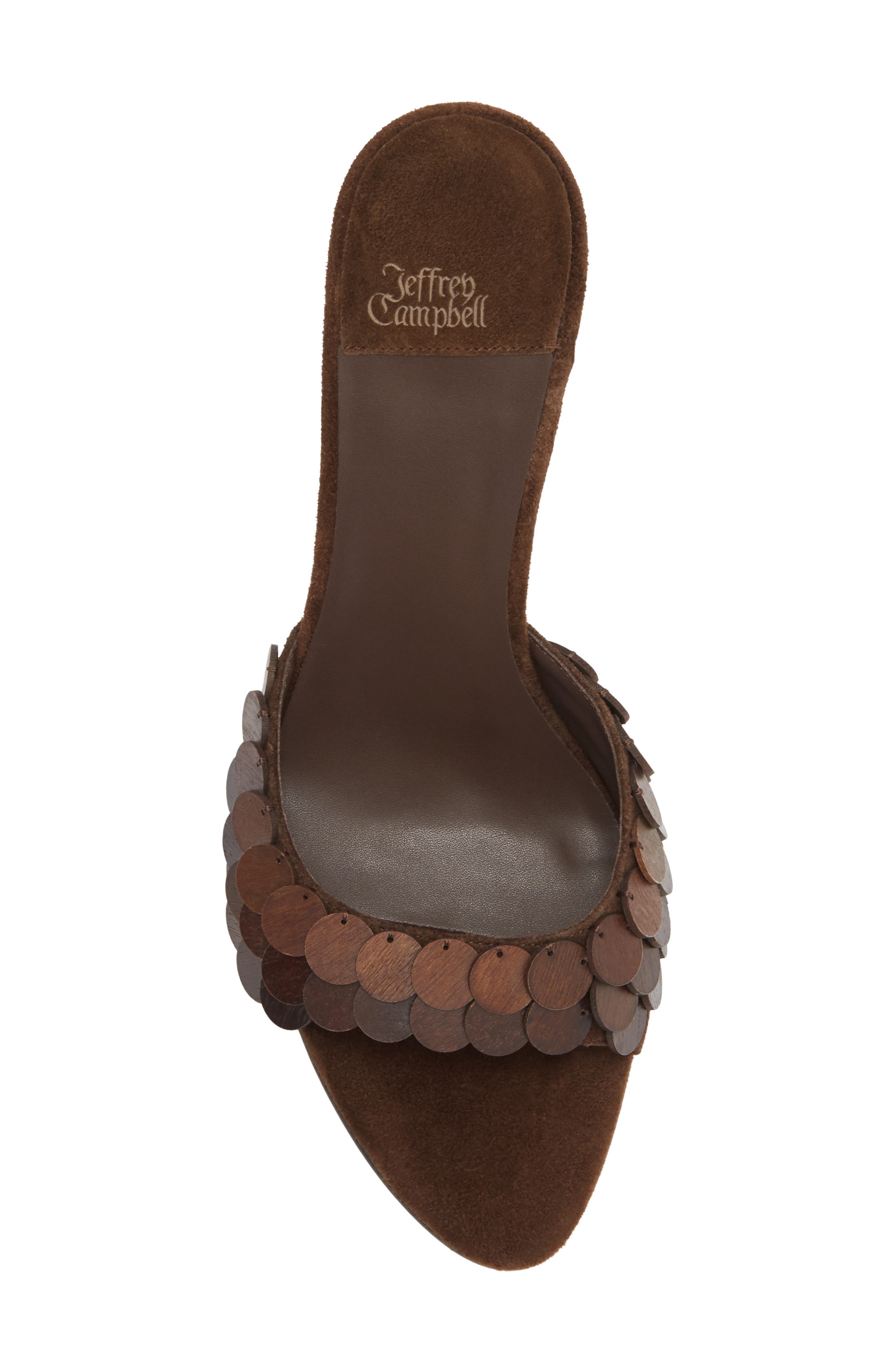 Jeffrey Campbell Agent Sandal, Alternate, color, Brown Combo