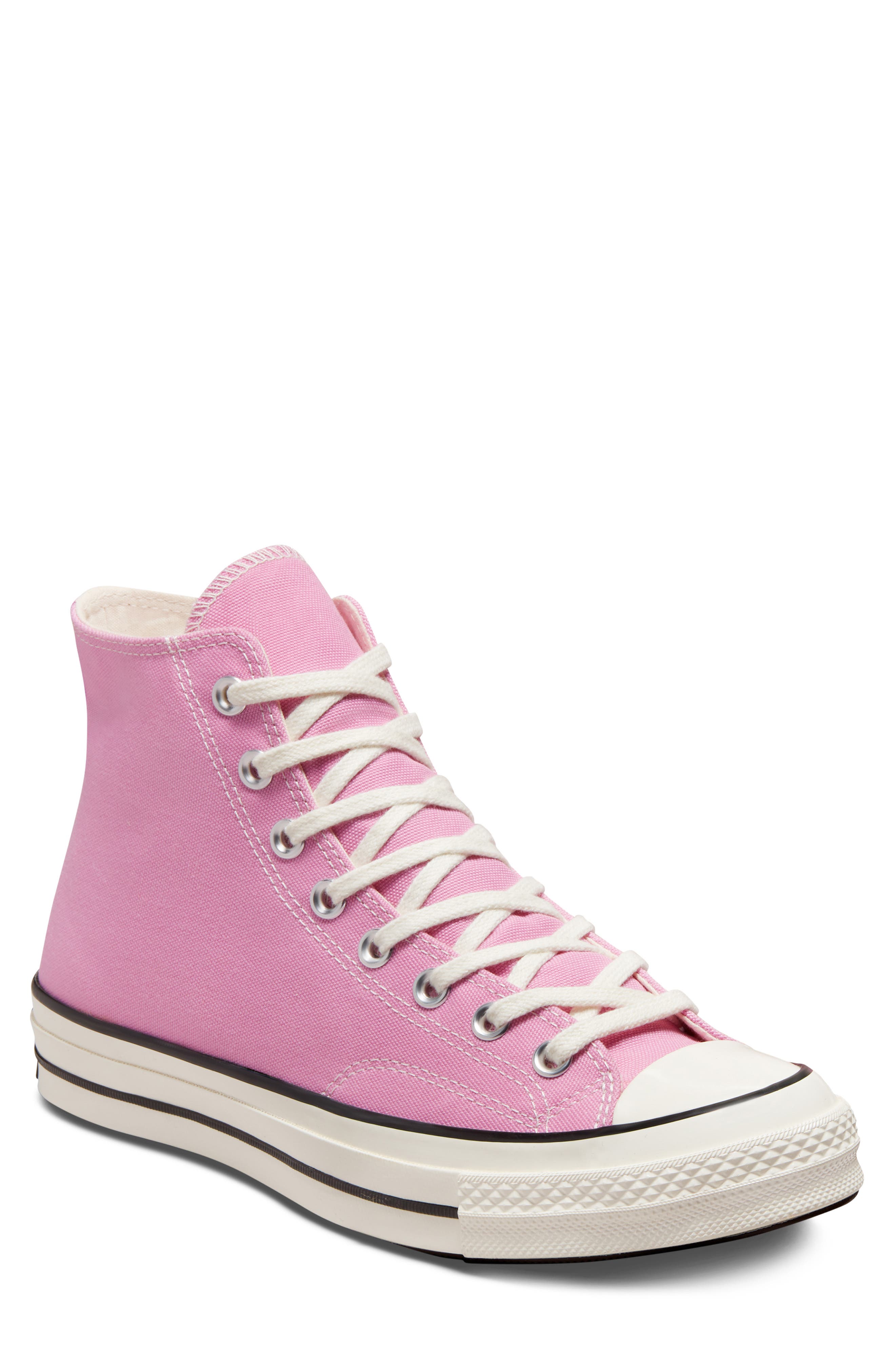 Chuck 70 High Top Sneaker, Main, color, AMBER PINK/ EGRET/ BLACK