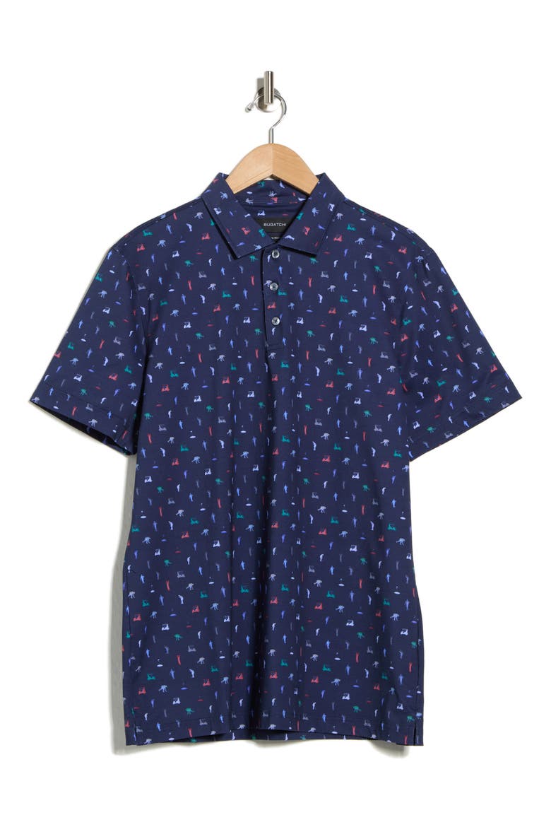 Victor OoohCotton® Golf Polo, Alternate, color, MIDNIGHT