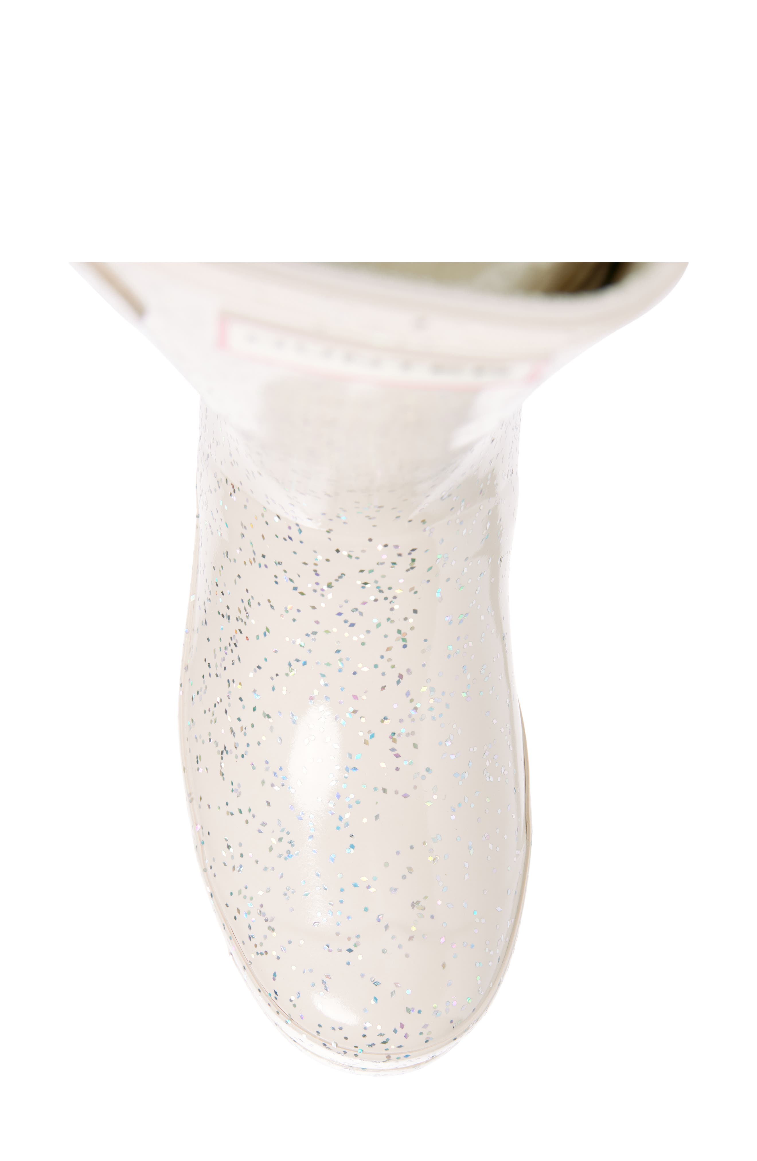 Hunter Original Giant Glitter Waterproof Rain Boot, Alternate, color, 