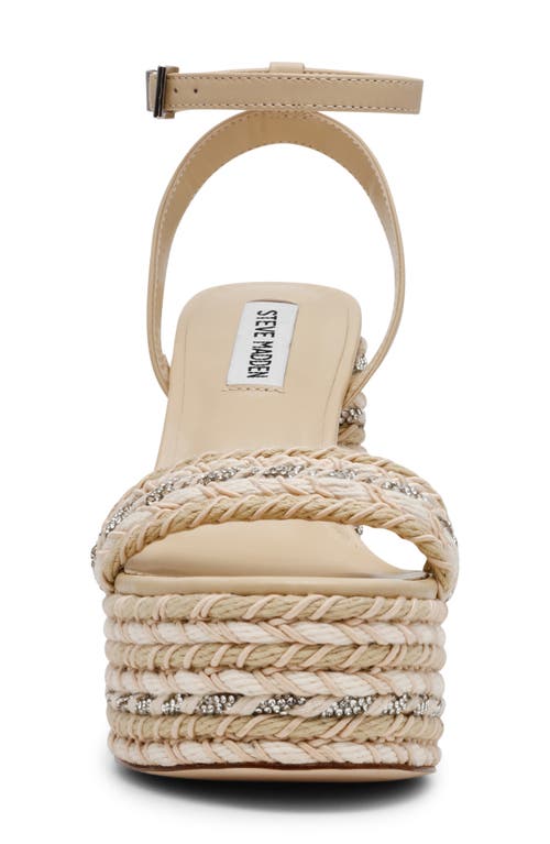Steve Madden Lucci Embellished Ankle Strap Platform Sandal (women_