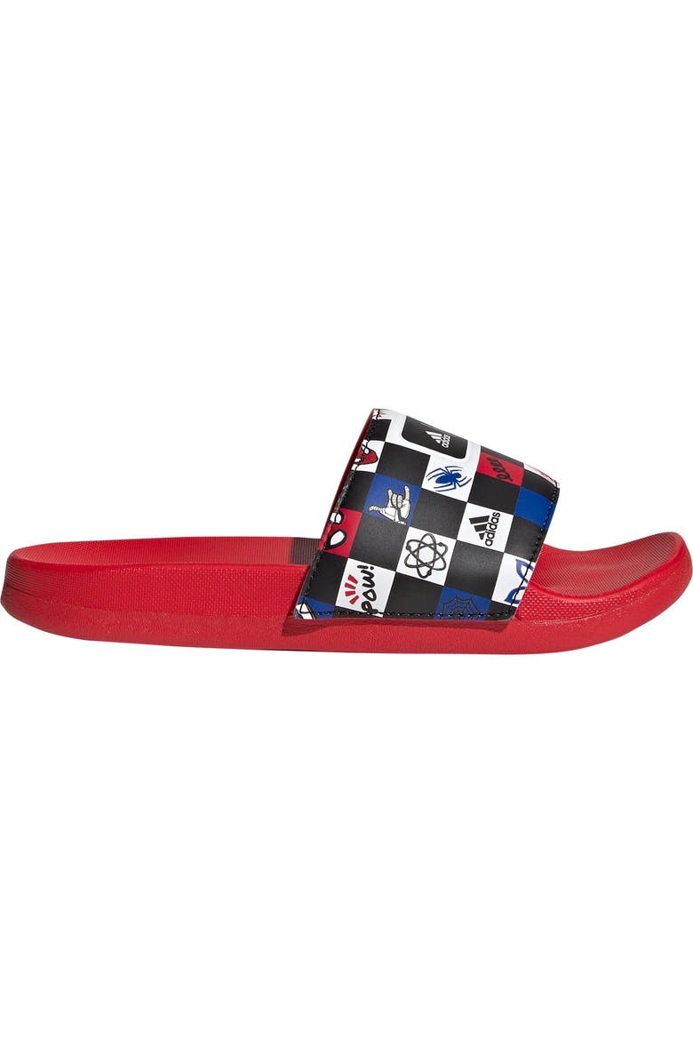 adidas Kids' x Disney Spider-Man Slide Sandal, Alternate, color,