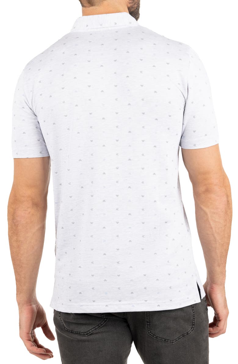 TravisMathew Hot Chili Polo, Alternate, color, Heather Light Grey