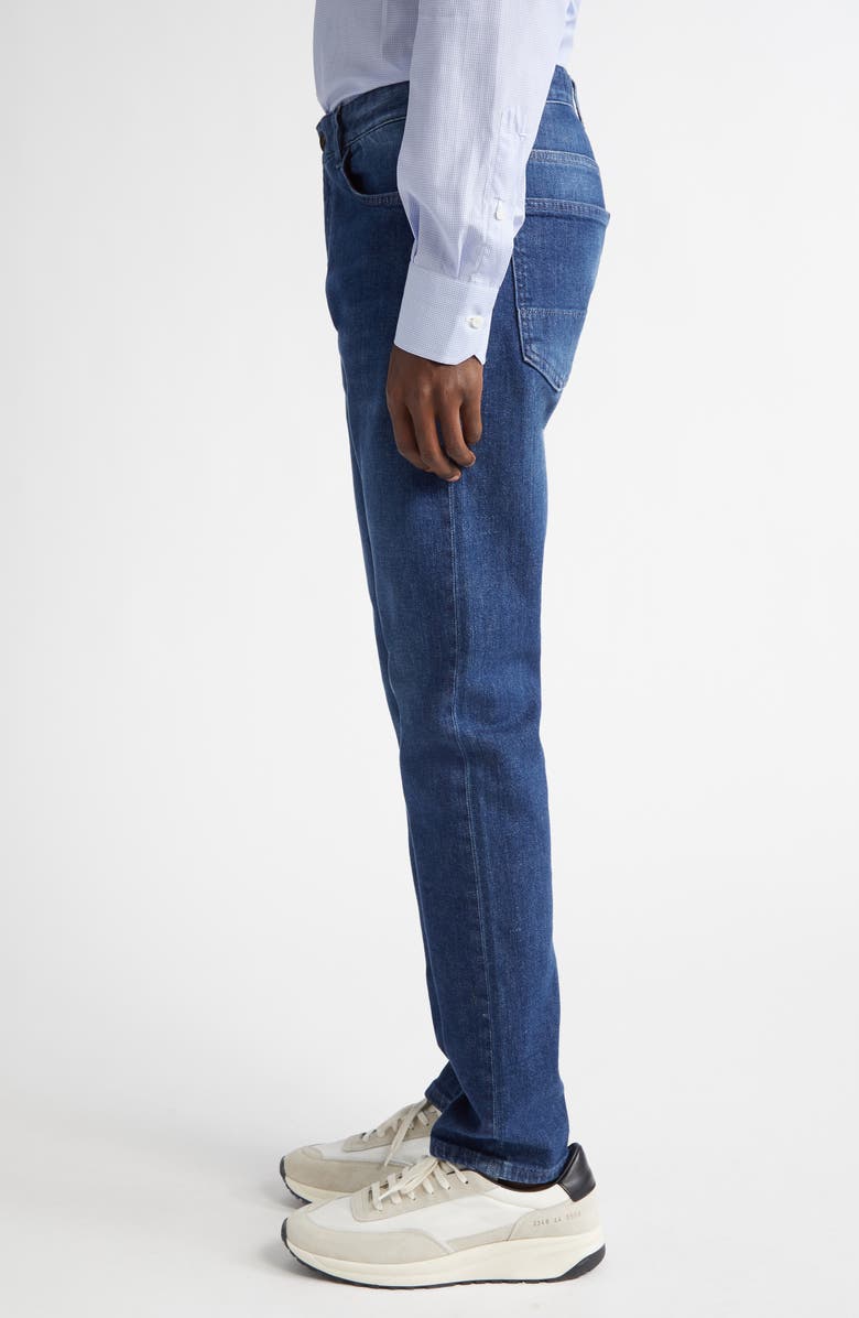 ISAIA The Barchetta Jeans, Alternate, color, Med Wash