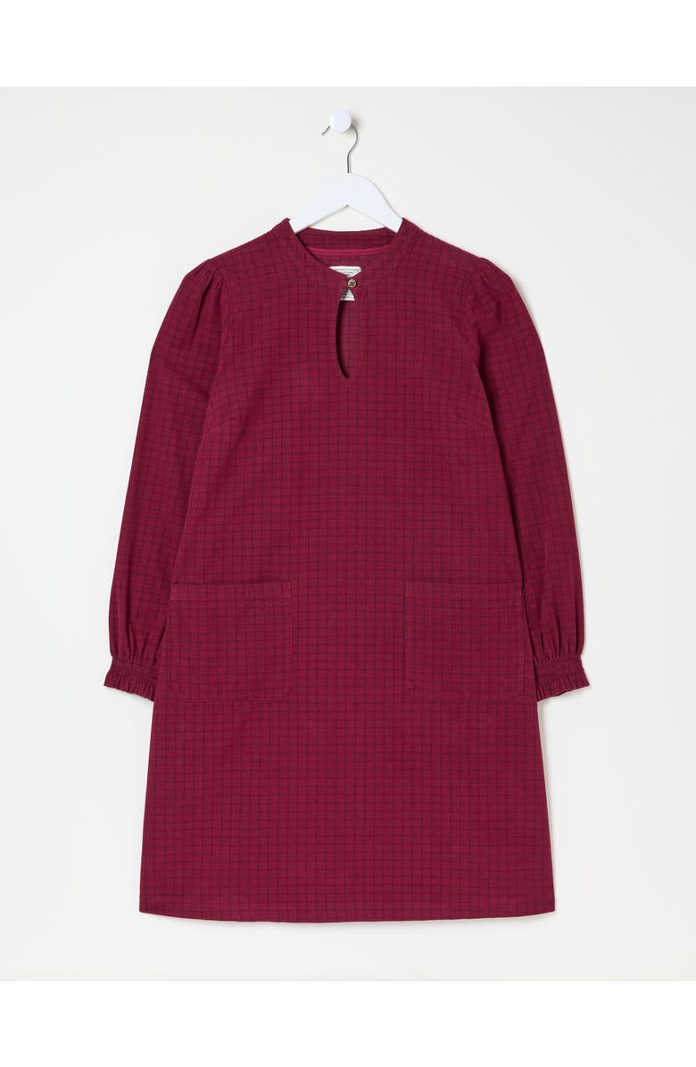 FatFace Women's Fran Cord Check Dress, Alternate, color, 