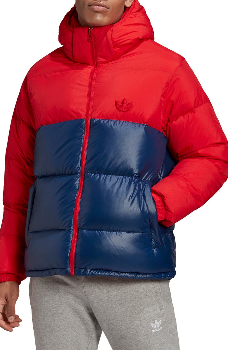 adidas Originals Regen Down Puffer Coat, Main, color,
