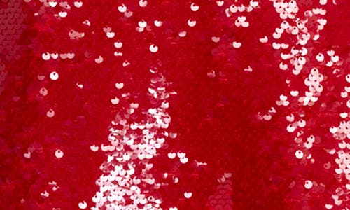 Wayf Whitney Sequin Cowl Back Long Sleeve Minidress In Multi