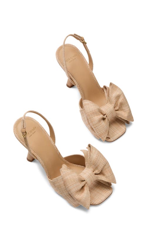 Kate Spade New York Beau Raffia Slingback Sandal