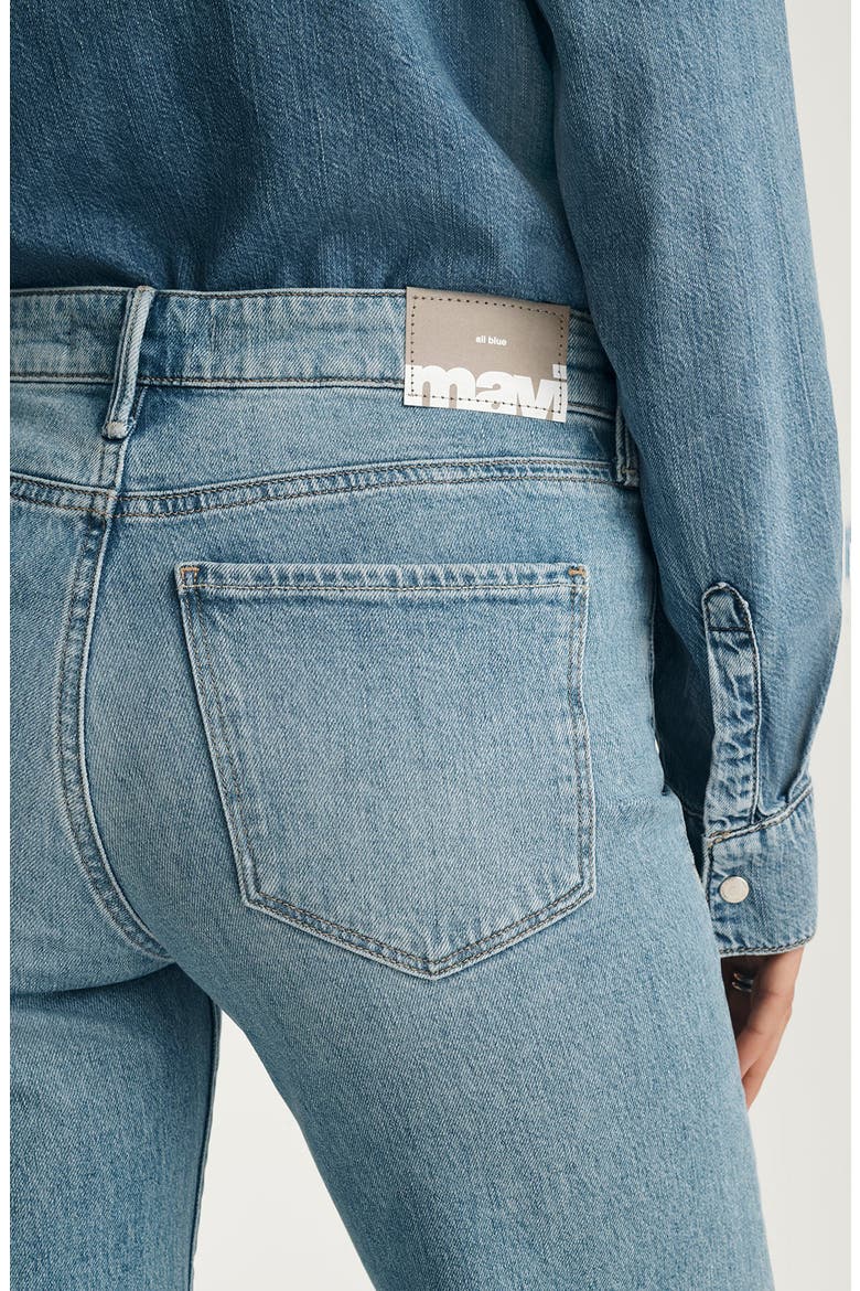 Grace Mid Rise Flare Jeans, Alternate, color, BLEACHED CLASSIC BLUE