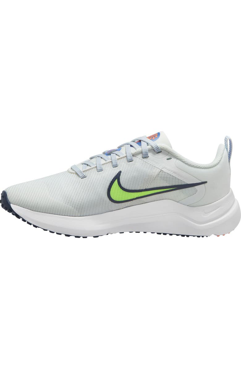 Nike Downshifter 12 Running Shoe, Alternate, color, Summit White/ Lime/ White