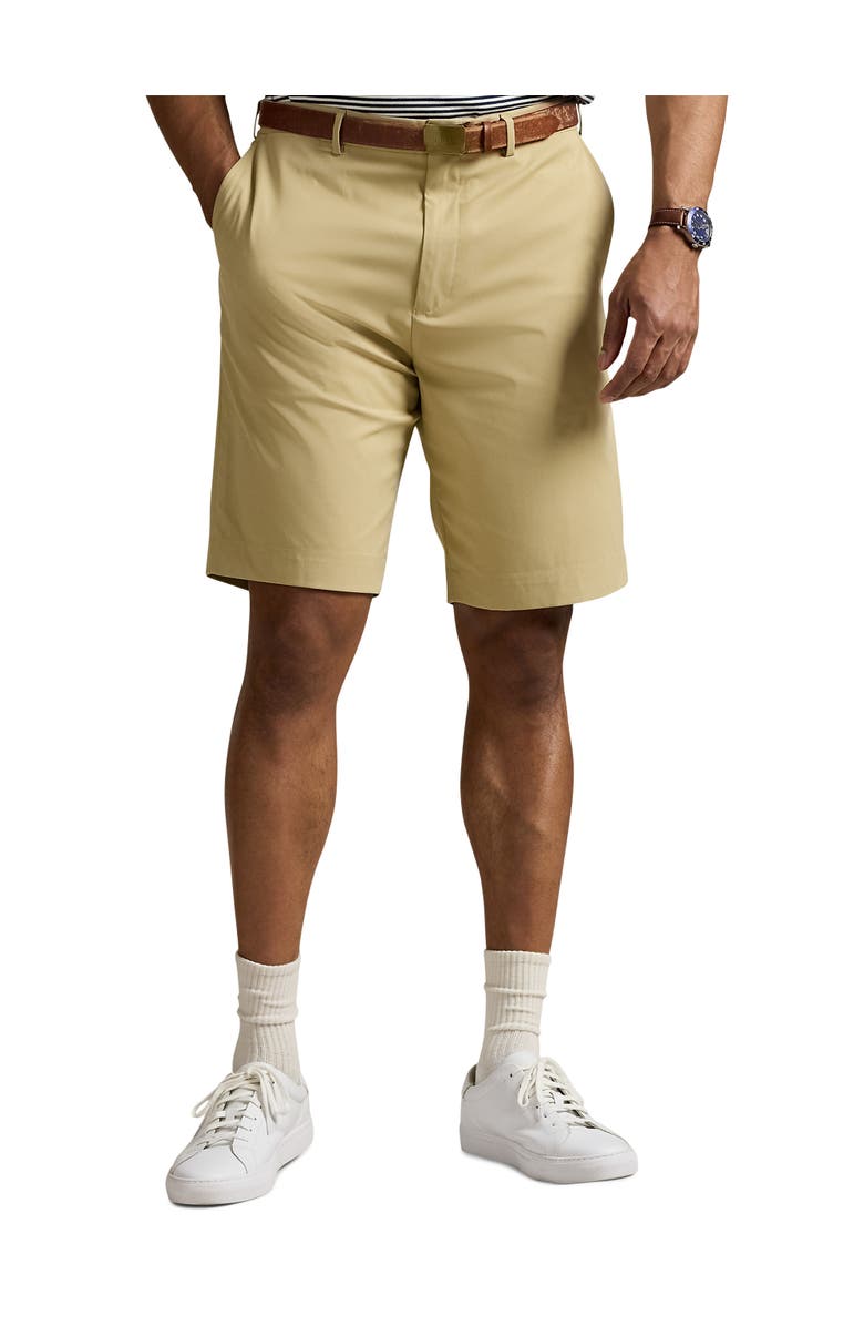 Polo Ralph Lauren Big & Tall Performance Fit Tech Shorts, Main, color, Khaki
