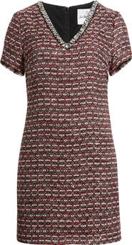 Sam Edelman Nyah Embellished Tweed Dress