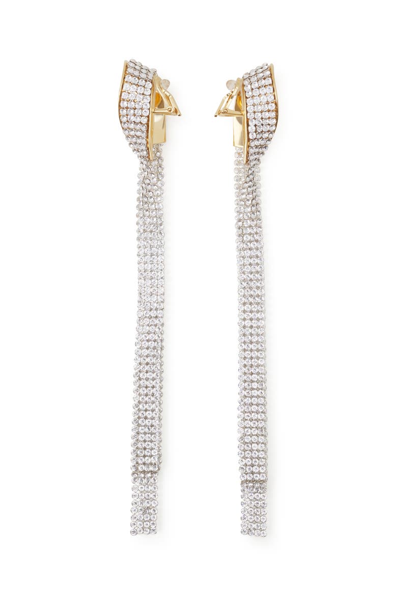Twist Drop Earrings, Alternate, color, Gold
