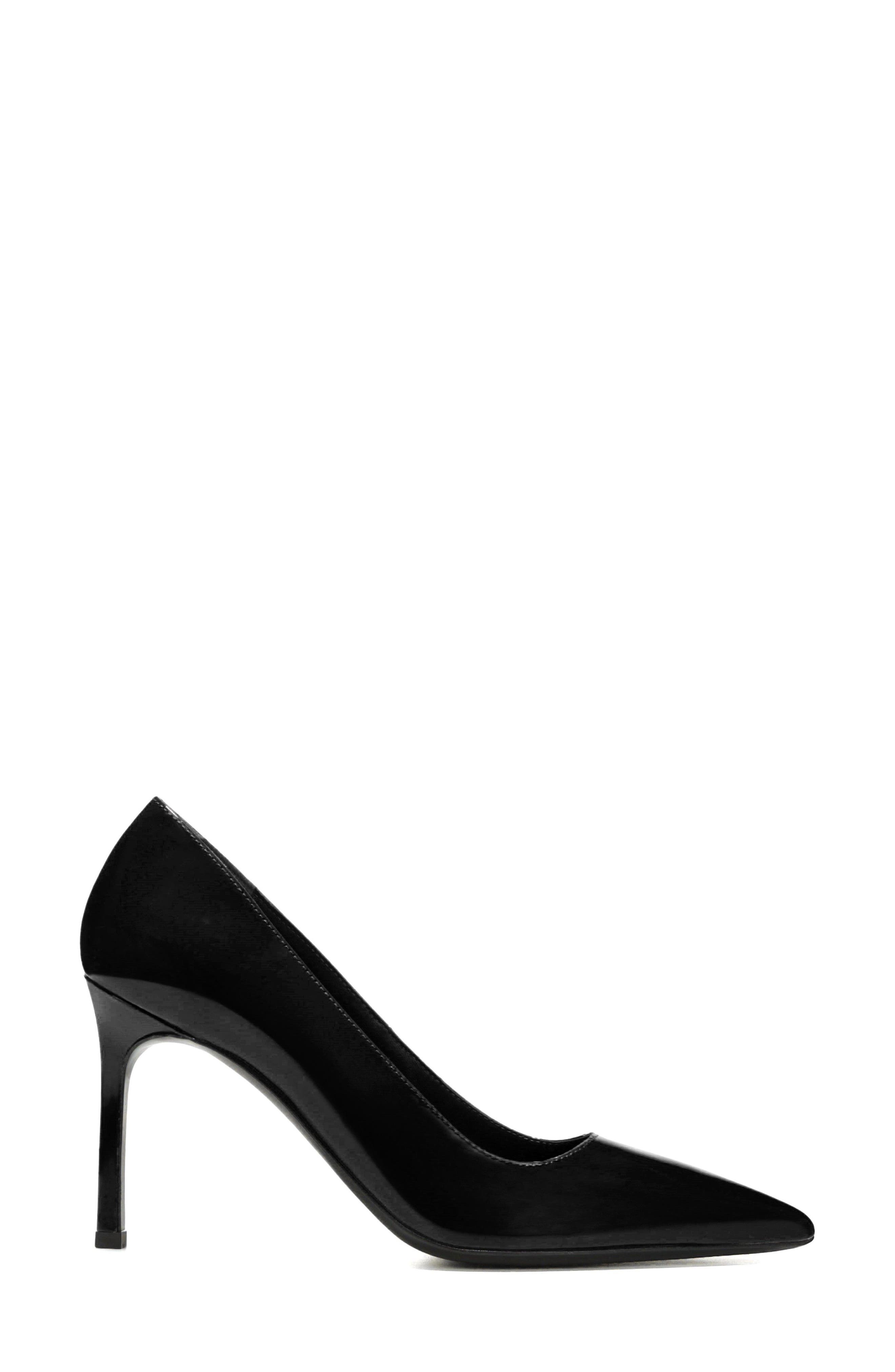 Nikole Pointy Toe Pump, Alternate, color, BLACK PATENT LEATHER