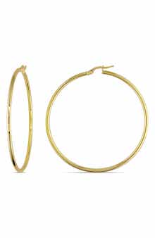 Polished Hoop Earrings
