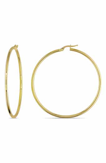Polished Hoop Earrings