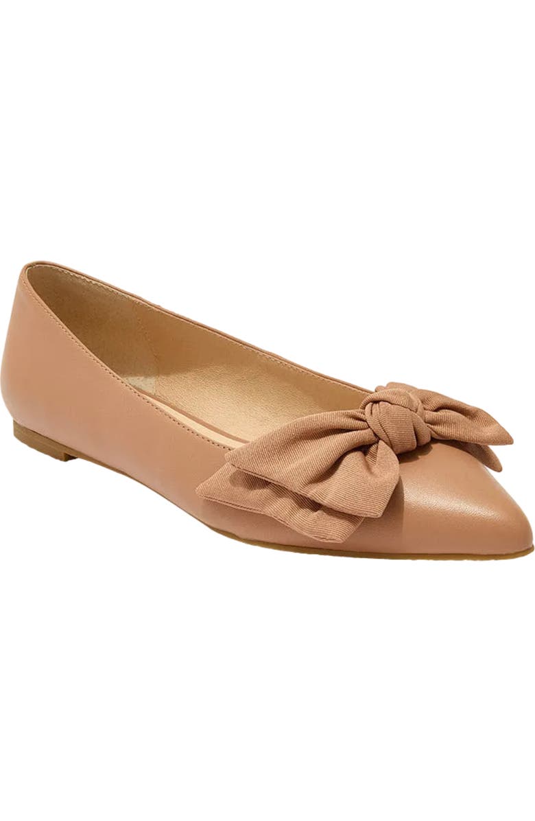 Jack Rogers Debra Ballet Flat, Main, color, Cafe Au Lait