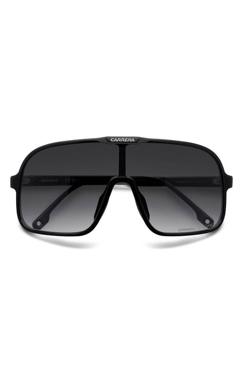 Carrera Eyewear C Sport 99mm Gradient Shield Sunglasses In Black