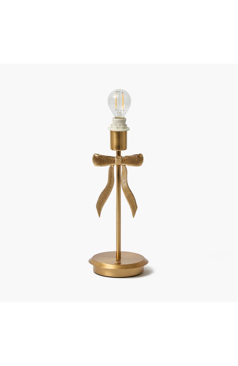 Mrs. Alice Marilyn Bow Rechargeable Lamp, Main, color, Brass